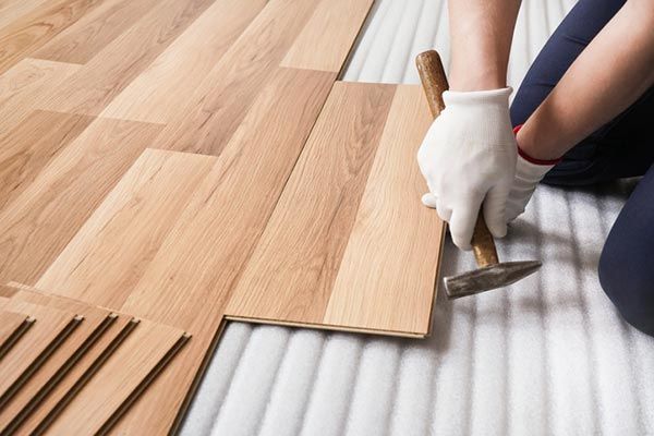 Hardwood flooring installation in Central Arkansas